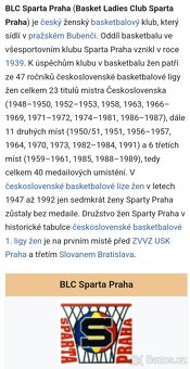 BLC SPARTA PRAHA - Nabízím historickou vlaječku basket klubu - 5
