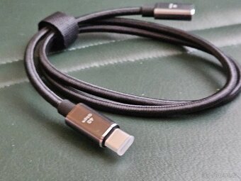 USB-C 40Gbit Thunderbolt 3 prodlužovací datový kabel 100W PD - 5