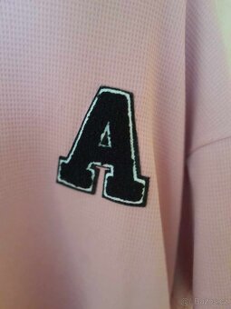 Volné triko s písmenem "A" - 5