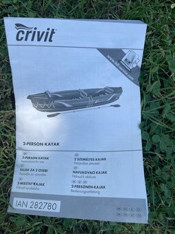 Nafukovací kajak Crivit pro dvě osoby - 5