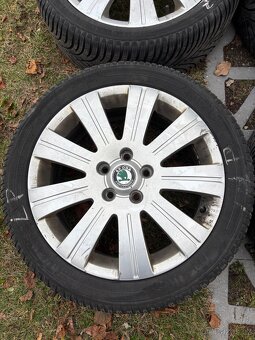 Prodám kola/disky/sadu Škoda Superb 2 - 5