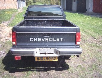 Chevrolet S10 pickup r.91 s doklady 3.místný- projekt - 5