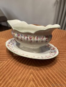 Krásná starožitná jídelní sada porcelánová sada - 5