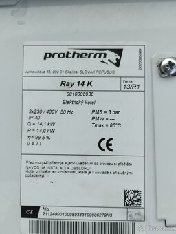 Elektrokotel Protherm Ray 14 kW - 5