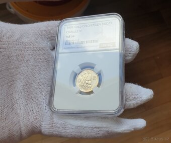 ★★★Zlatý Dukát Karel IV. 1978 ★NGC MS 64★ Top Stav Vzácný - 5