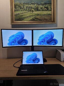2x24" Samsung monitor + AlzaErgo Arm D30B - 5