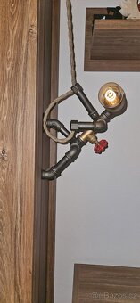 Dekorativní industrialní lampička"Horolezec" - 5