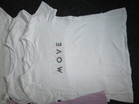 Trička kr. rukáv holka vel. 134/140 - 5