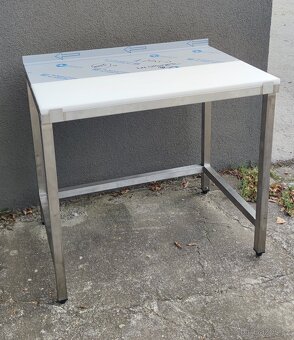 Nerezový stůl, gastro nábytek, pro restaurace - 5