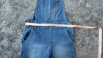 Tchibo džínové kraťasy s laclem 128/134 - 5