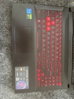 Prodám(vymenim za pocitac) herní notebook MSI Katana 15 B13V - 5
