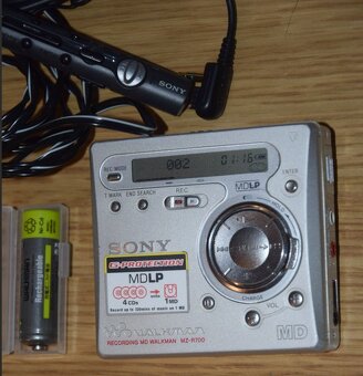 MINIDISC / minidisk recorder MDLP SONY MZ-R700, DO,přísluš - 5