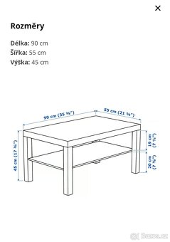 Konferenční stolek Lack - Ikea - 5