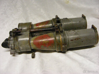 Dalekohled pro ponorky Kriegsmarine BLC U.D.F. 7x50 s kryty, - 5