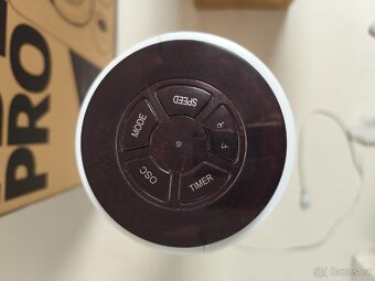 Sloupový ventilátor s dál. ovladačem, bílý, 74 cm, 50 W NOVÝ - 5
