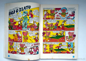 Čtyřlístek č. 28 - Boj o zlato - Original - NELUŠTĚNÝ - 5