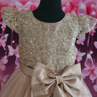 Luxusní dívčí společenské šaty - 5