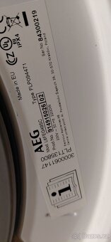 Aeg pračka a sušička 9 a 8 kg... - 5