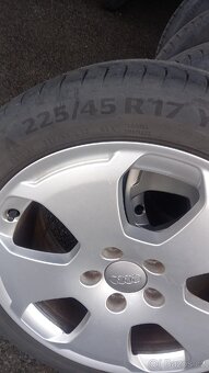Alu kola 5x112, pneu Continental 225/45R17,2x5mm,2x6mm - 5