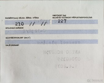 Skládací hydraulická plošina na auto, - 5