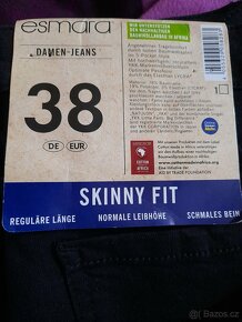 Černé džíny Skiny Fit - 38 - 5