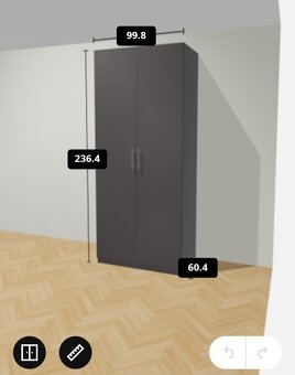 Prodám šatní skříň IKEA PAX - 5
