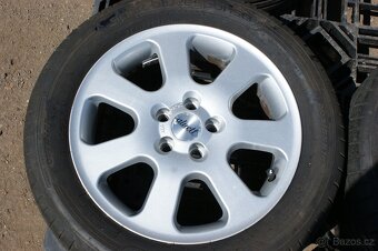 sada alu kol R16 letni pneu 205/55R16 dunlop 4x 7mm - 5
