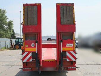 Kässbohrer LOW-BED, 58 TUN, HYDRAULICKÉ NÁJEZDY, DVĚ NATÁČEC - 5