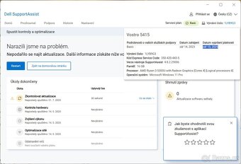 DELL Vostro 5415 v záruce do 13.9.2025 - 5
