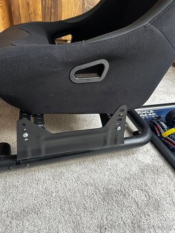 SimRig – nová sedačka, držák na monitor - bez volantu - 5