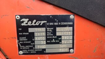 Traktor Zetor 7745 s TP - 5