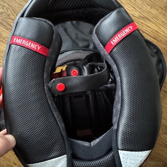 Moto helma Hjc Venom II - M + tmavé plexi - 5