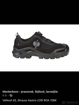 Pracovní boty, velikost 45, MIX 2 - 5