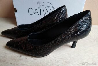 Nové dámské lodičky vel.37 zn. Catwalk - 5