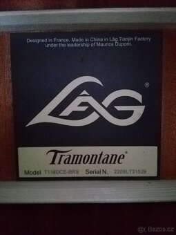 Predam gitaru LAG T118DCE BS. - 5