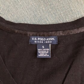 Černé tričko U.S. Polo ASSN. (S) - 5