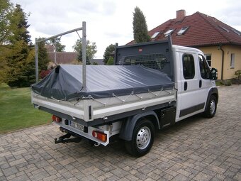FIAT DUCATO 2,3  DVOUKABINA 7 MÍST 163157 KM-2017 - 5