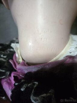 Velká panenka s porcelánovou hlavou - 5
