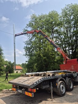 Přeprava práce z hydraulickou rukou autodoprava - 5