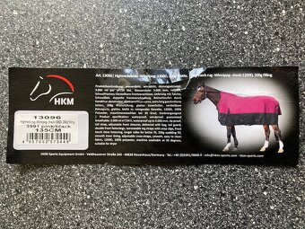 HKM s zvýšeným krkem 135 cm 200g - 5