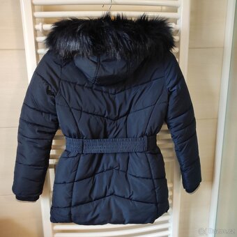 Teplá zimní bunda C&A, vel. 140/146 - 5