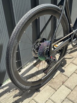 Nové celokarbonové Gravel kolo 1x12 Akce + dárek - 5