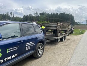 Převoz strojů, odtahová služba do 3 T - 5