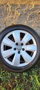 Alu kola audi/škoda atd 205/55 r16 5×112 - 5