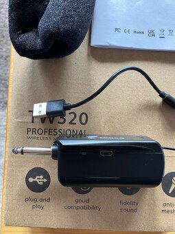 Bezdrátové mikrofony Tonor tw 320 - 5