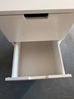 IKEA Nordli - Komoda se 4 zásuvkami, bílá, 40x99x47 cm - 5