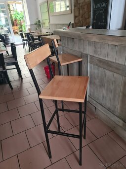 Stoly lavice, barové židle - 5