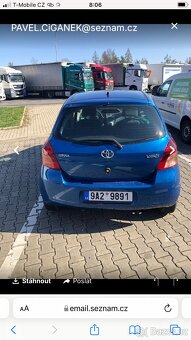 Toyoty Yaris 1.0 51kw, 2008, serviska, jen 66.tkm/ jak nova - 5