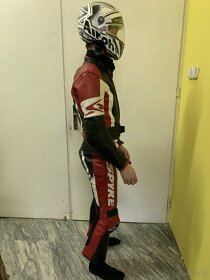Moto kombinéza kožená - SPYKE slevněno - 5