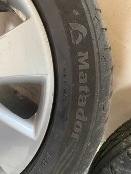 Alu kola 17. 5x112 + zimní pneu - 5